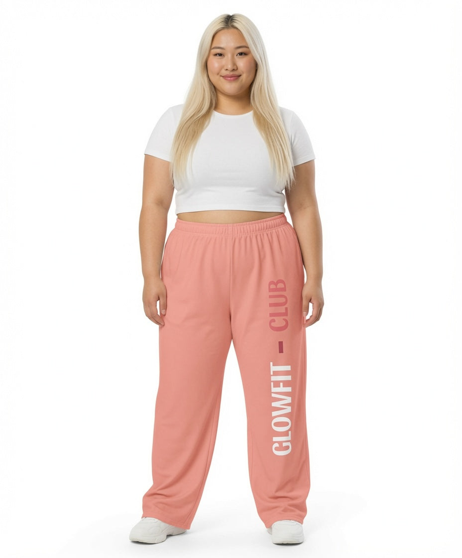 Pantalon large GLOWFIT-CLUB PINKY 2XL - 6XL
