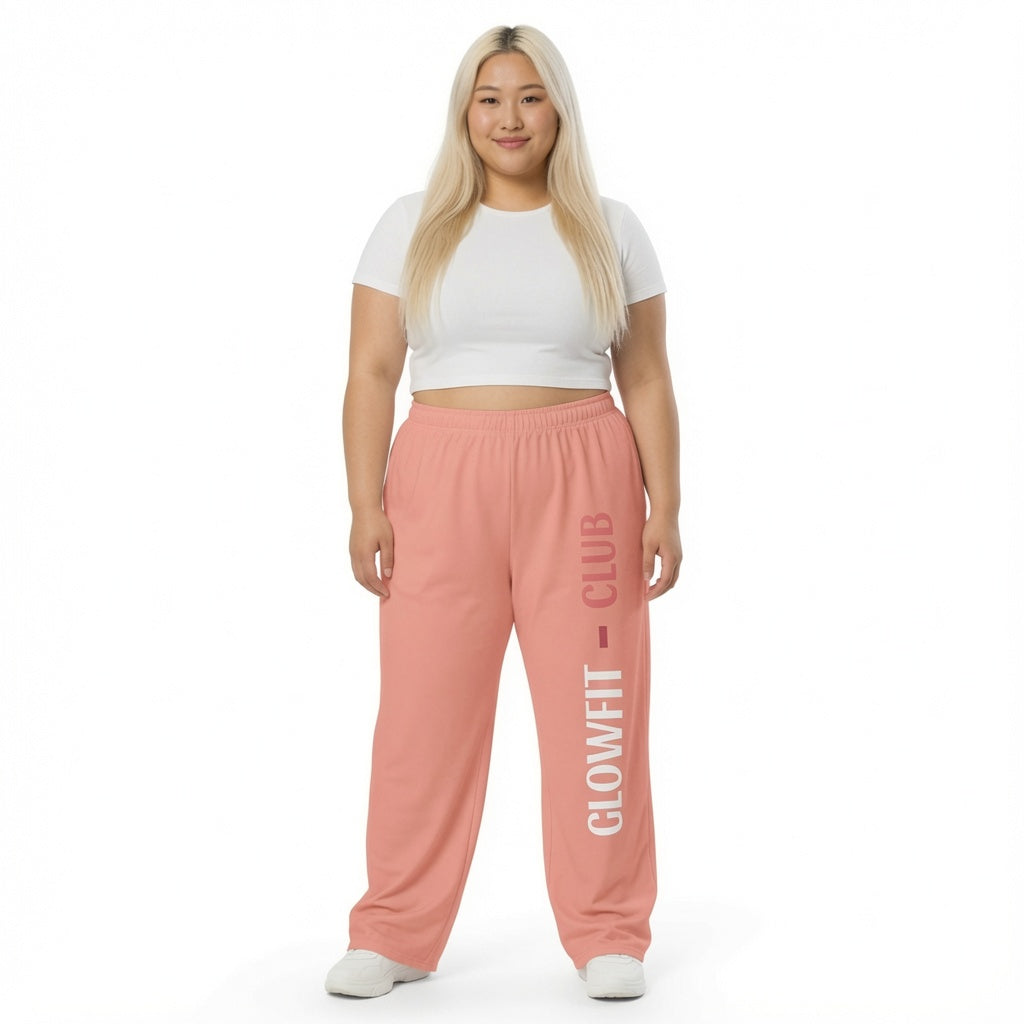 Pantalon large GLOWFIT-CLUB PINKY 2XL - 6XL