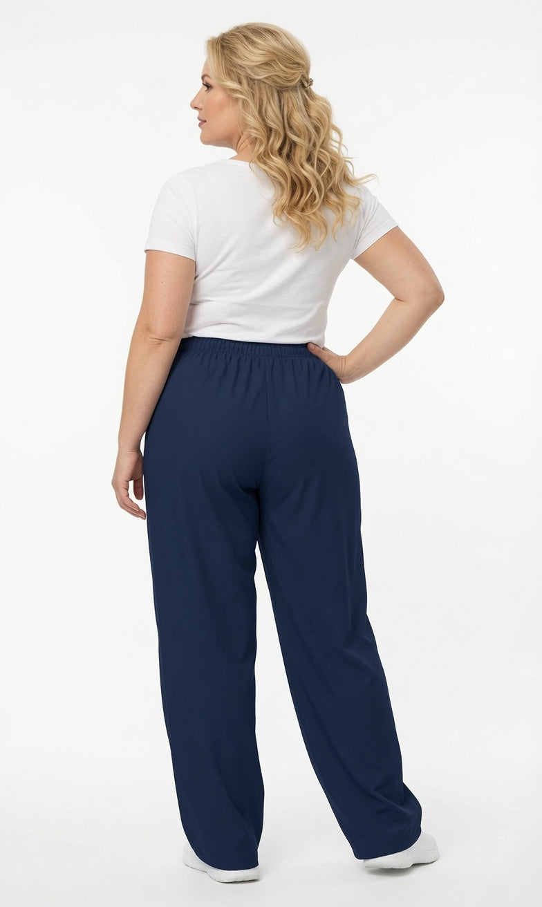 Pantalon large GLOWFIT-CLUB DEEP BLUE 2XL-6XL
