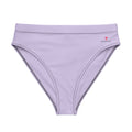 Bas de bikini lilas PORTOFINO, couture contrastée, échancrure classique.