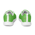 Chaussures de sport LUCKY CHARM vertes à empiècement blanc, vue arrière